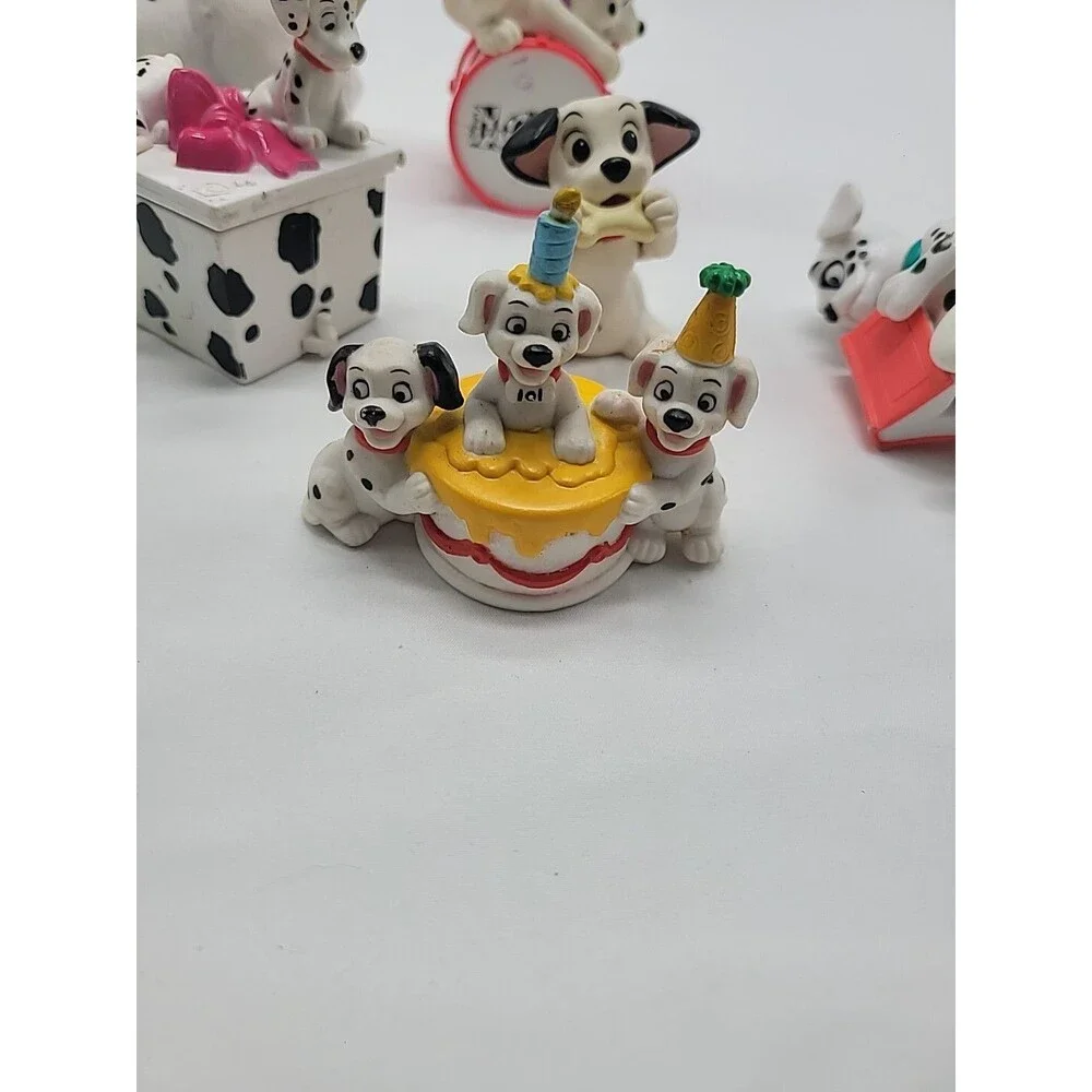 101 Dalmations Toys Lot of 7 Disney Figures RARE Vintage Toys PVC